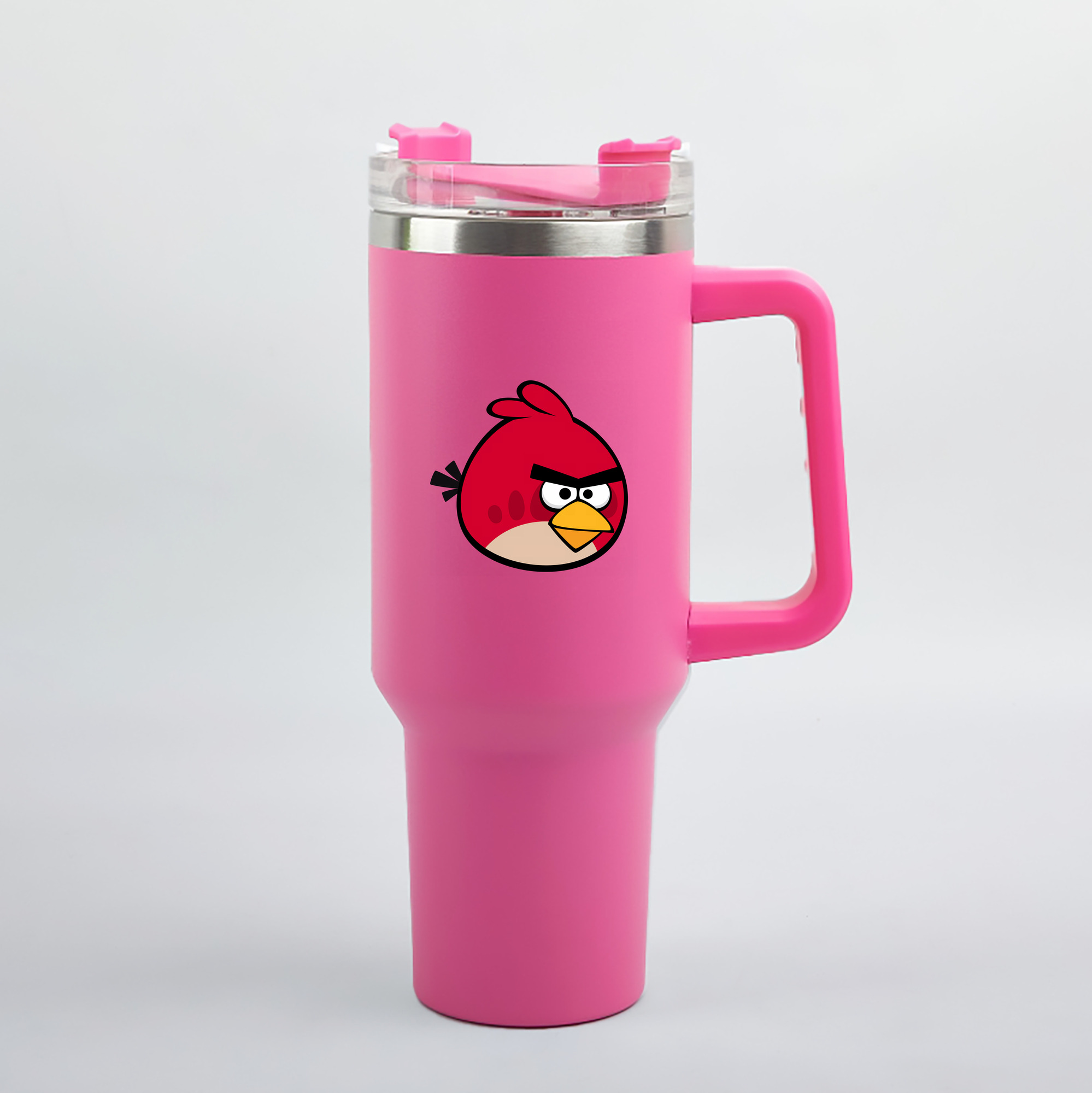 （画像用） Angry Birds アングリーバード 1200mL車用タンブラー（カラープリント）
